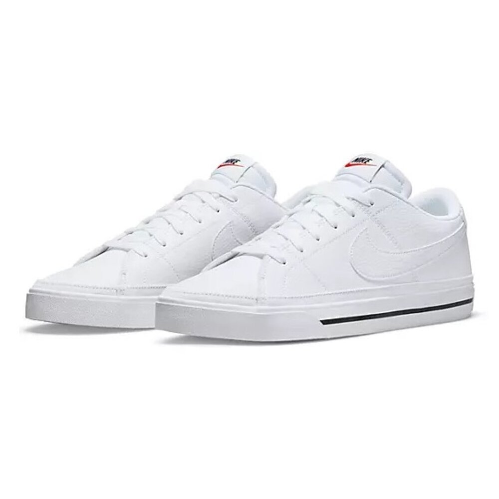🔥: Nike • Court Legacy • Leather • White • Men • 9
